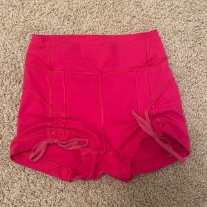 Lululemon pink shorts!